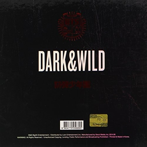 Bts Dark & Wild Vol 1 Box Set Includes Photo Card + Photo Bo
