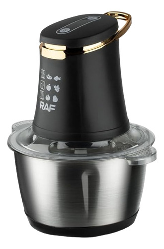 Procesador De Alimentos Raf R.7035 1000w Negro