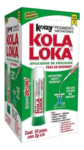 Pegamento Líquido Kola Loka Pack De 2 Unidades