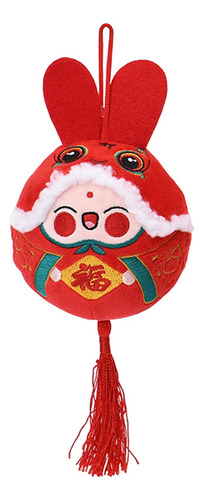 Año Nuevo Chino Conejo De Peluche De Juguete Creativo