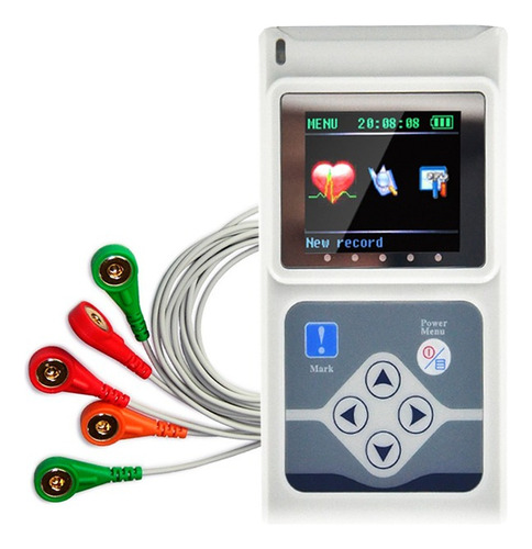 Holter Monitorização 24 Horas Ecg 3 Canais Contec Tlc9803