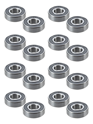 20 Unidades, Rodamientos De Bolas 6001rs, 28 Mm X 12 Mm X 8