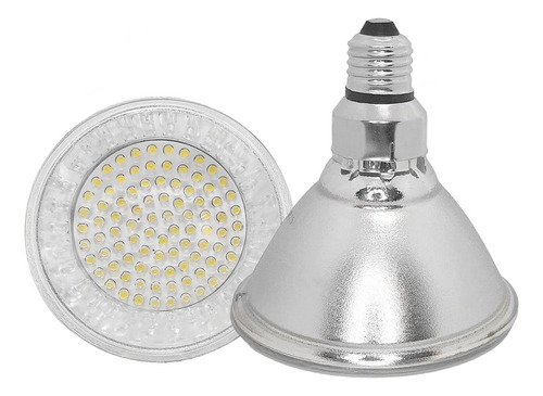 Lâmpada Led Par 38 Colorida 220v E27 60 Leds Azul