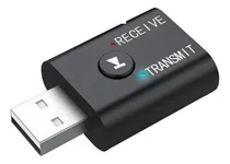 Comprar Receptor \u002F Transmisor 2 En 1 Audio Bluetooth Aux Tv Cornetas
