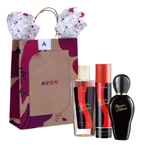 Regalo! Set Perfume De Mujer Pasión Gitana Edt Avon