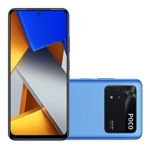 Celular Smartphone Xiaomi Poco M4 Pro 256gb Azul - Dual Chip