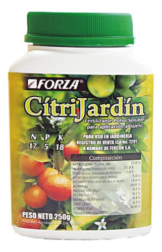 Forza Soluble Citri Jardín X250 Gr