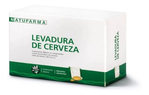 Levadura De Cerveza 40 Comp. Natufarma Sin Tacc