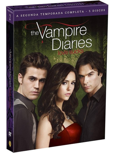 Box The Vampire Diaries 2ª Temporada Completa Dvd Lacrado