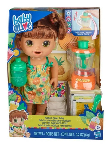 Baby Alive Magical Mixer Baby Doll Tropical Treat Con Acceso
