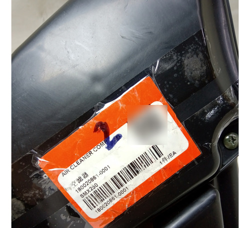 Caja Filtro De Aire Gilera Smx 250 Adventure Original