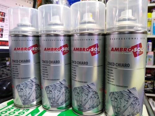 Pintura Spray Galvanizado Ambrosol