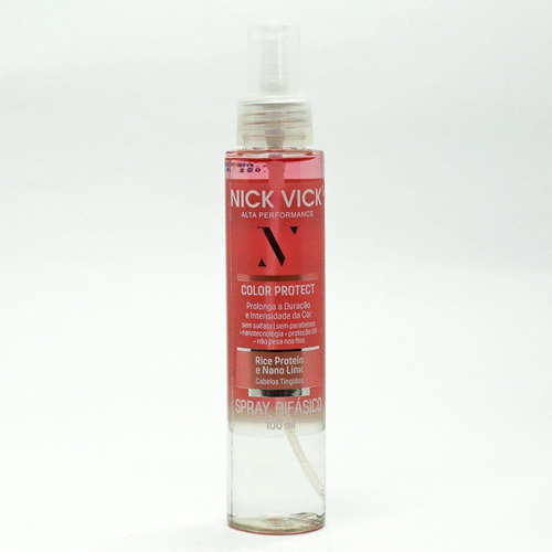 Spray Bifásico Nickvick Alta Performance Color Protect 100ml