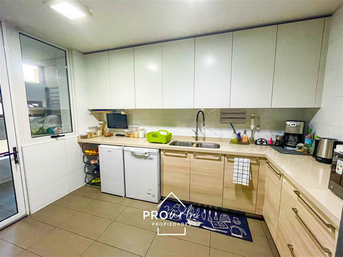 Departamento En Venta De 3 Dorm. Con Jardin En Las Condes