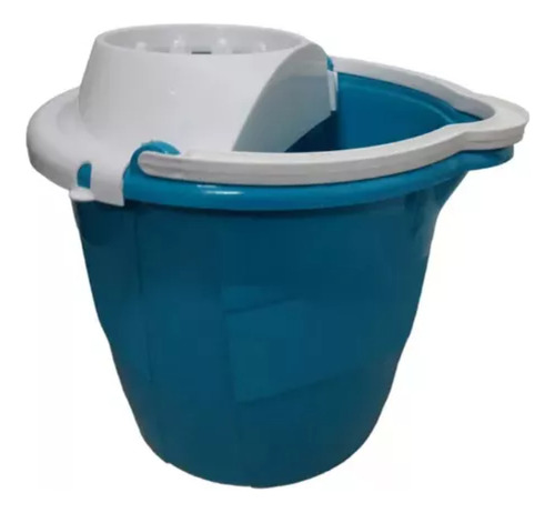Balde Escurridor Con Manilla Y Porta Mopa