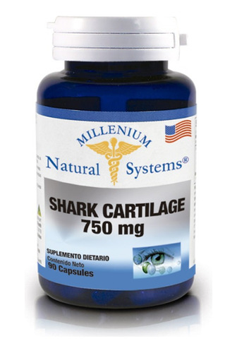 Shark Cartilage 750 Mg X 90 Cap - Unidad a $55000