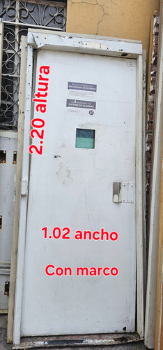 Puerta De Seguridad Nivel 4 Blanco (Usado)