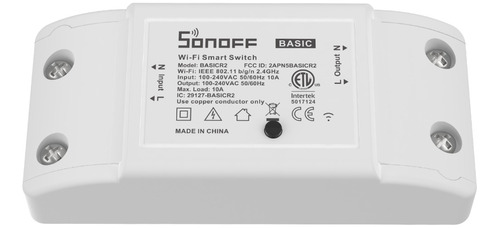 Sonoff Interruptor Inteligente Basic R2 Wifi Smart Switch