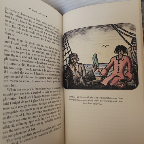 Imagen 7 de 9 de Adventure Of Robinson Crusoe Daniel Defoe T/dura Ilustrado