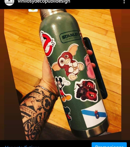 Sticker Vinilos Calcos Para Termo Personalizados!!!