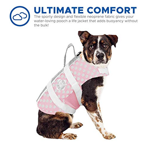 Chaleco Salvavidas Para Perros Paws Aboard - Mantenga A Su C