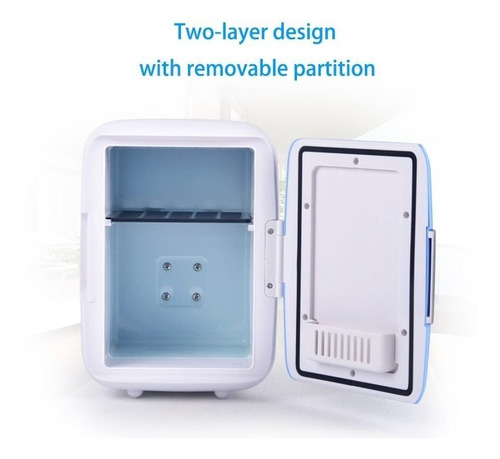 Congelador De Coche Portátil 4l Mini Heladera Refrigerad