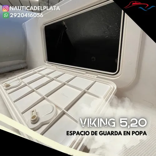 Semirrigido Gomón Viking 5,20 Con Motor Mercury 60 Elpt 4t