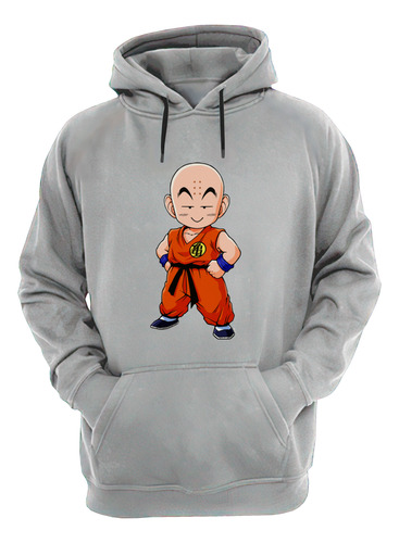 Dragon Ball Krilin Retro Buzo Canguro Friki Tu Eres #2