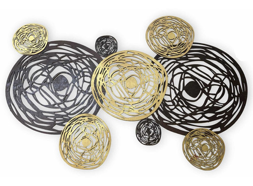 Círculos Espirales Decorativos Mdf 3mm