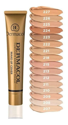 Base Dermacol 207 Cobertura de Maquillaje 30g