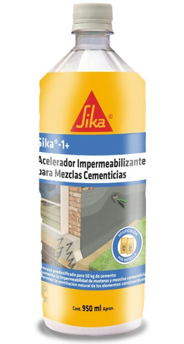 Sika 1 Aditivo Impermeabilizante 950 Ml