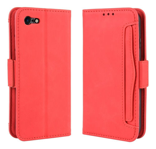 Funda Protectora Estilo Cartera Para iPhone SE 2020