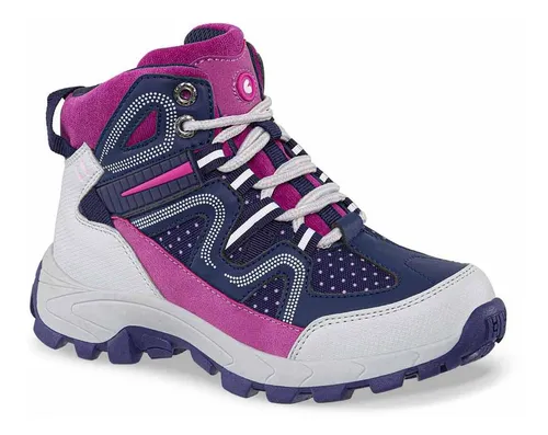 Botas Outdoor Helira Azul Para Ni a Los Gomosos