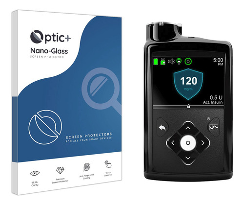 Optic+ Protector Pantalla Nano Cristal Para Medtronic 670g