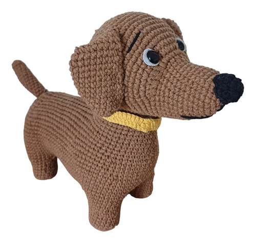 Amigurumis Perro Salchicha Muñeco En Crochet 