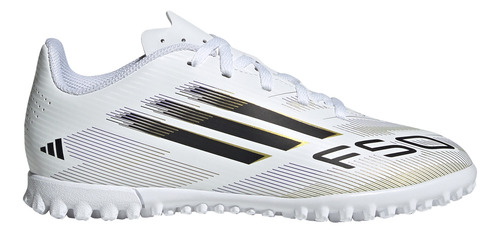 Botines Adidas Fútbol F50 Club Pasto Blanco Jr4402
