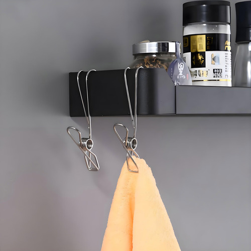 Gancho En V De Acero Inoxidable Con Colgante Para Baño Multi