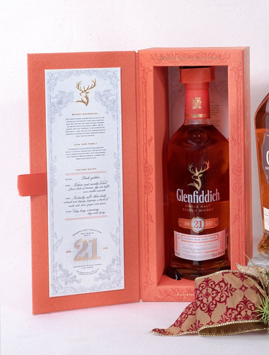 Imagen 3 de 9 de Whisky Glenfiddich 21 Años Rum Cask Finish 700ml En Estuche