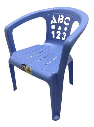 Silla Sillita Infantil Abc Azul Alfa Hogar C. 5670 Xavi