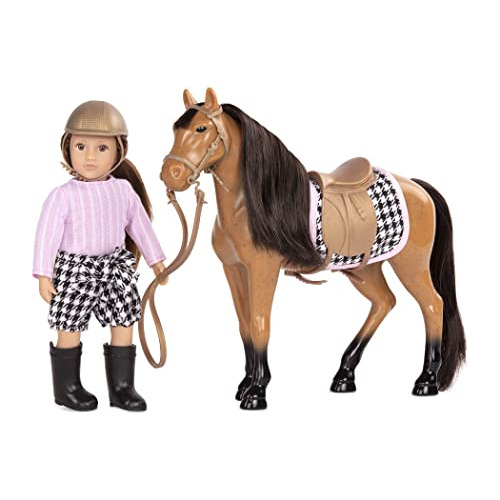 Lori Dolls  Celia & Cinnamon  Mini Doll &amp; Toy Horse 