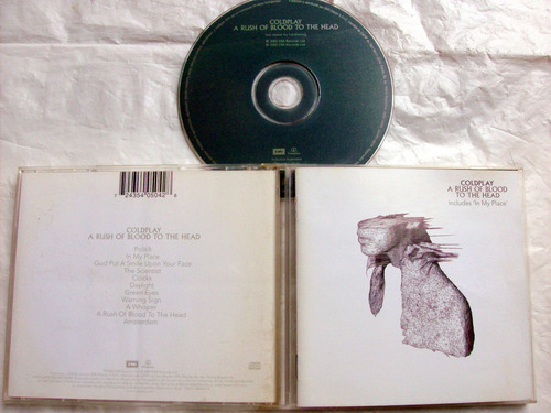 Coldplay - A Rush Of Blood To The Head / Cd 2002 Excel.