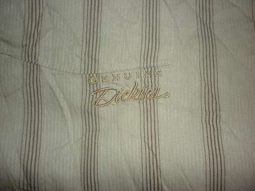 E Camisa Dickies Marron Claro Talle Xl Art 97113