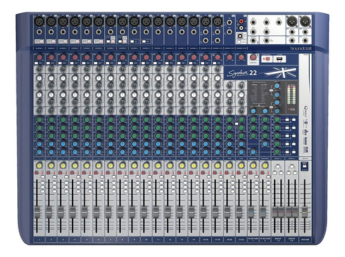 Consola Soundcraft Signature 22 De Mezcla 110v