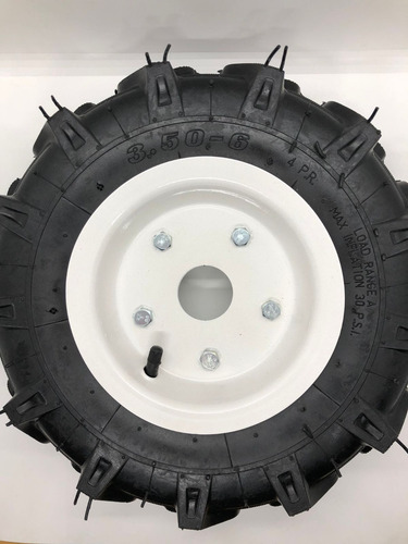 Imagen 5 de 9 de Rueda Neumático Para Motocultivador Lmc-1002 Lusqtoff