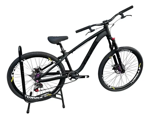 ジェイド BR Bicicleta 26 Gios Br 4 Freaks Preto Cubo Barulhento Gta Roxo