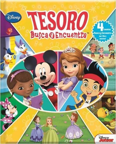 Disney Tesoro 4 Cuentos Y Un Busca  Encuentra  Dial