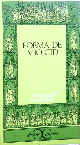 Poema Del Mio Cid Anónimo Clásicos Castalia Usado # 