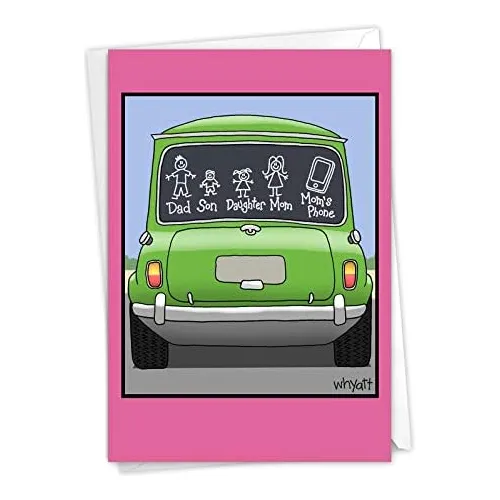 - Tarjeta De Feliz Día De Madre Divertida (con Sobre) ...