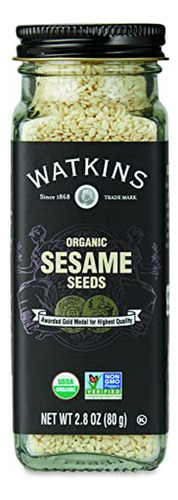 Semillas De Sésamo Orgánicas Watkins, 2.8 Oz