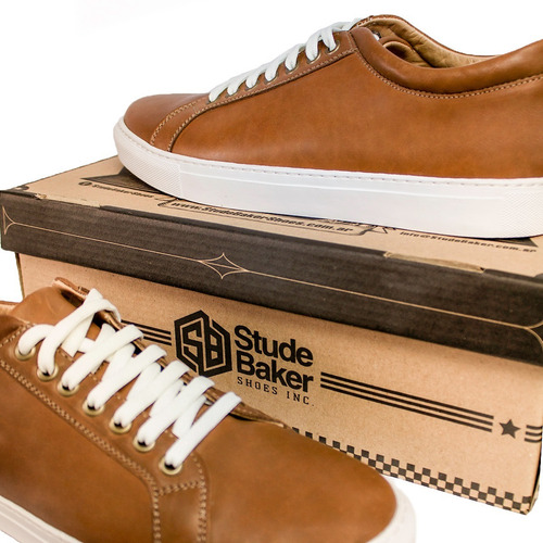 Imagen 6 de 10 de Zapatillas De Cuero Hombre Studebaker Goose